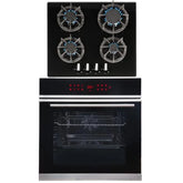 SIA 76L Single Electric Oven With LED Display & R7 4 Burner Gas Hob - London Houseware - 2